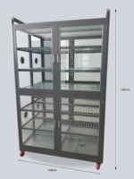 Tủ chén nhôm 1000mm màu xám Xingfa | tu chen nhom 1000mm mau xam xingfa 3
