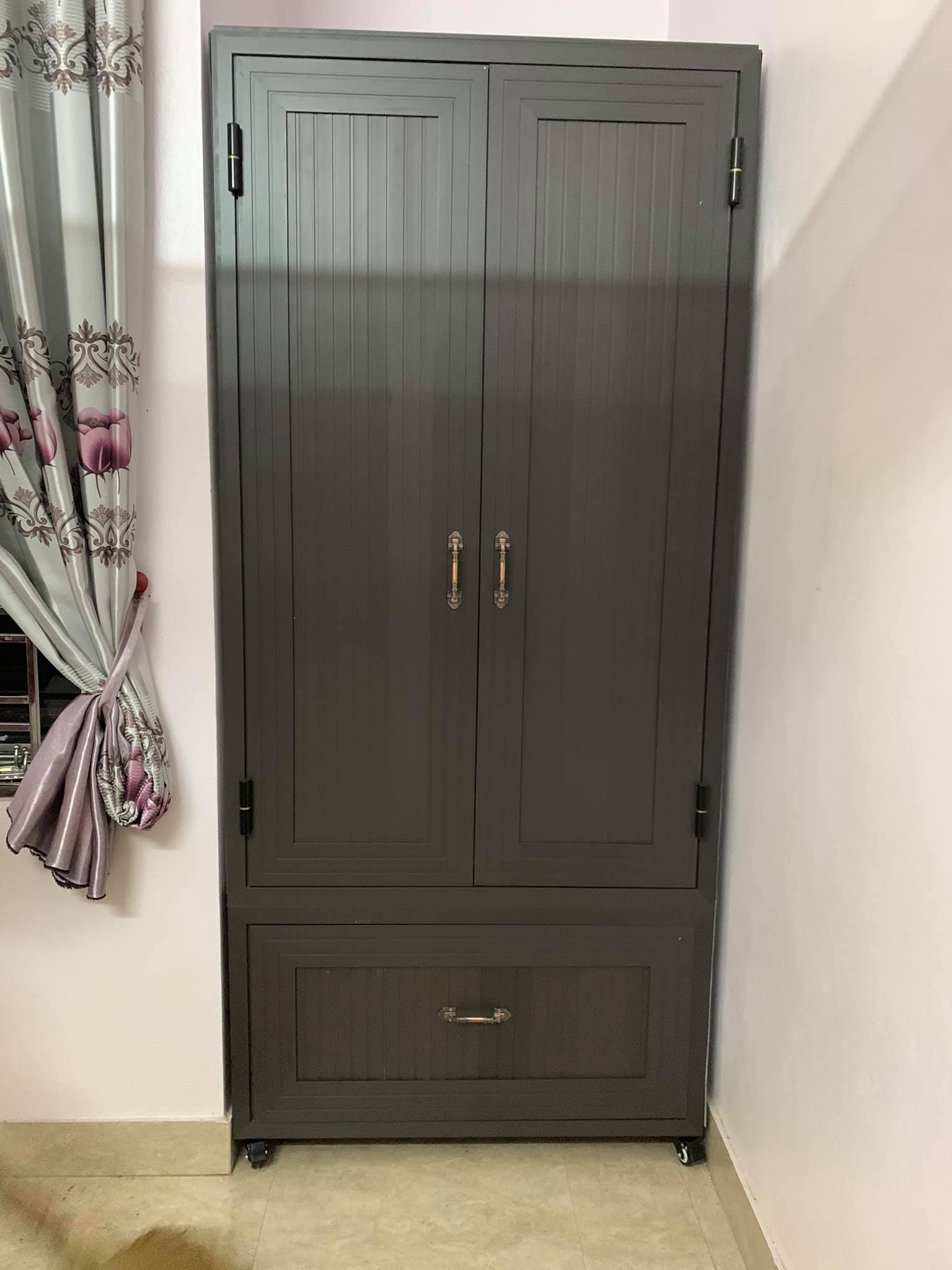 Các mẫu tủ quần áo nhôm kính siêu đẹp và thi công giá rẻ | 130705946 2832576757020966 9203951952061558135 o