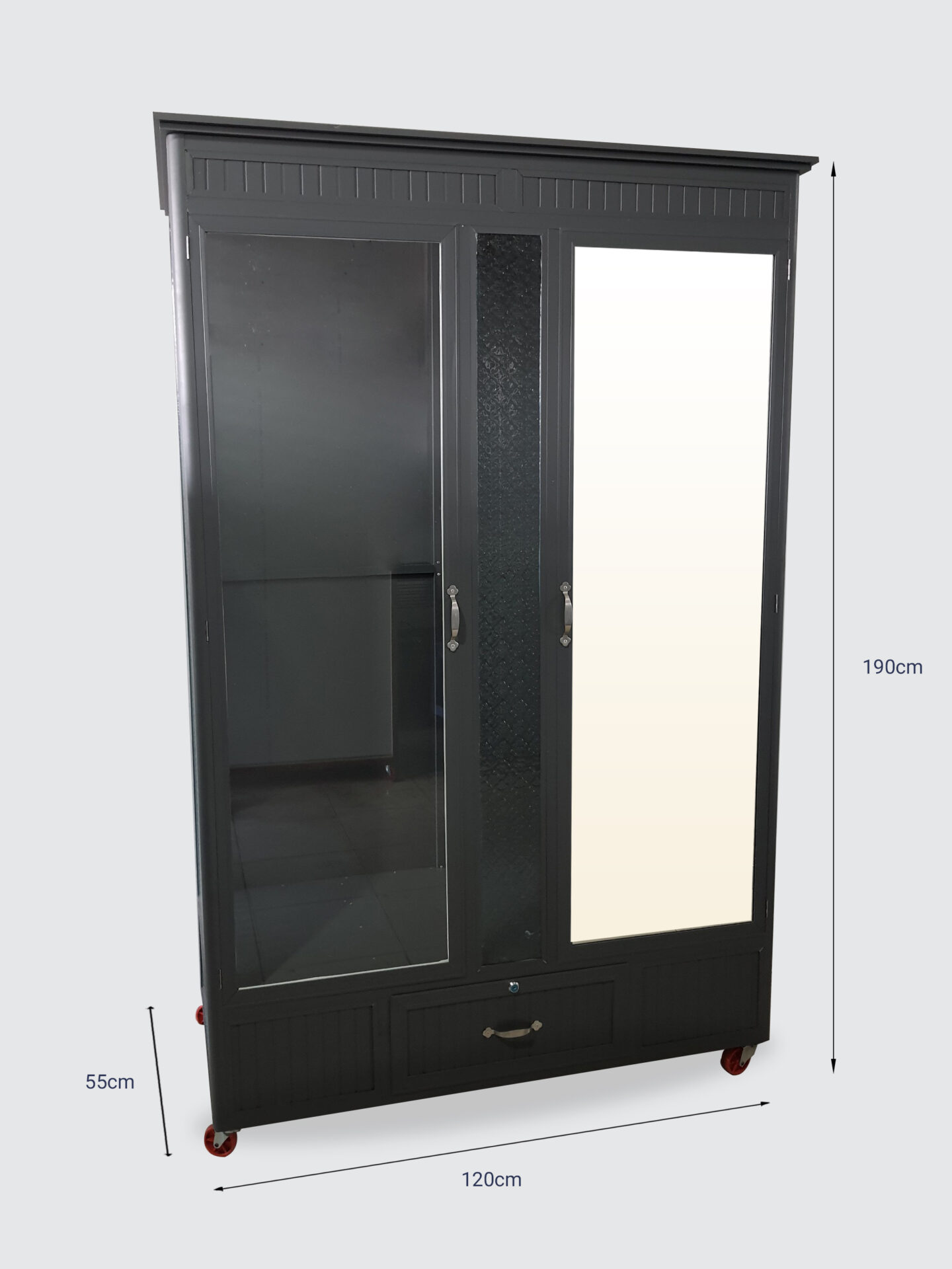 Các mẫu tủ quần áo nhôm kính siêu đẹp và thi công giá rẻ | 3tr cat