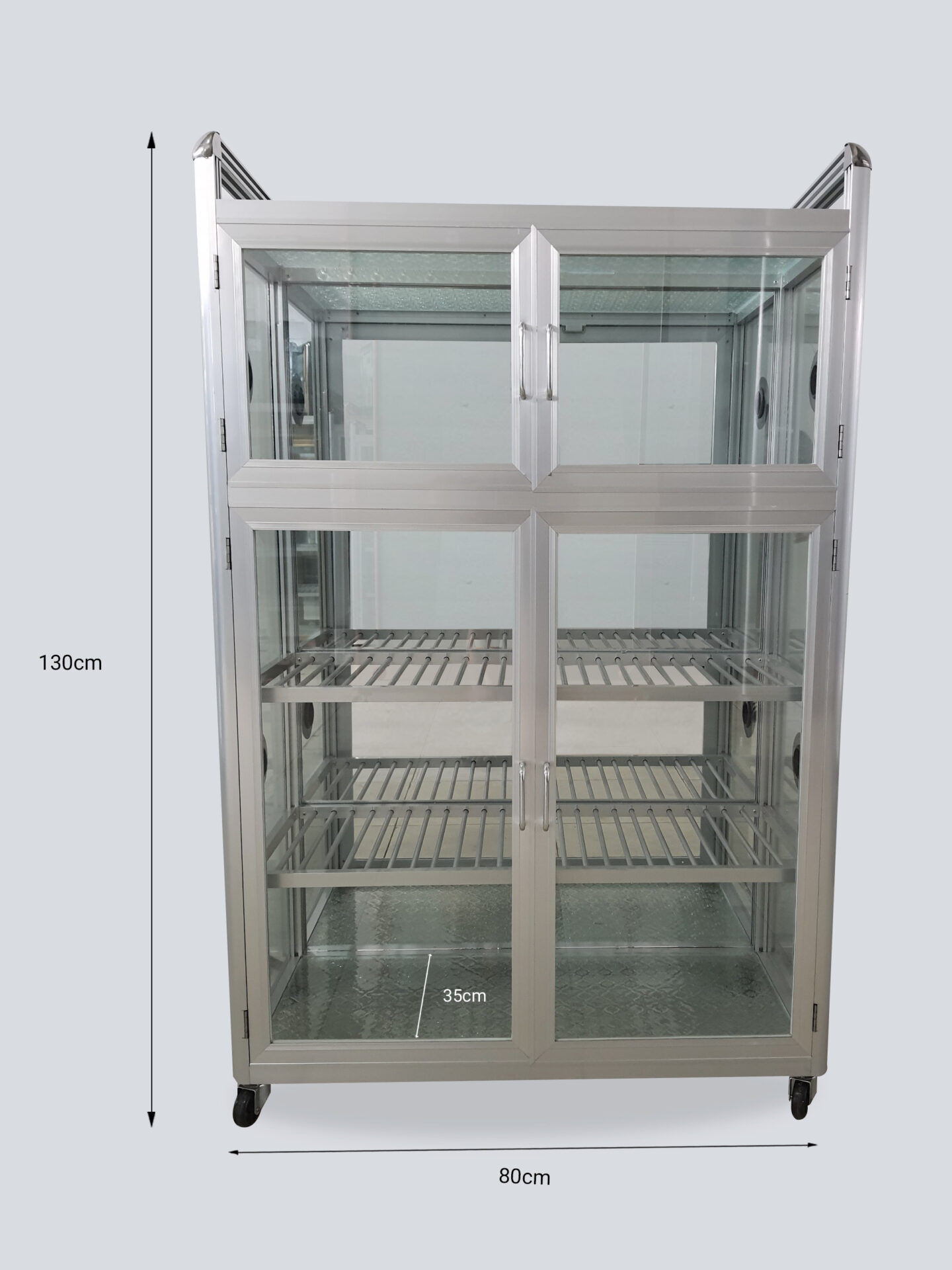 Bật mí địa chỉ bán tủ nhôm kính đựng chén bát đẹp, cao cấp, giá rẻ | tu chan den 3 cat