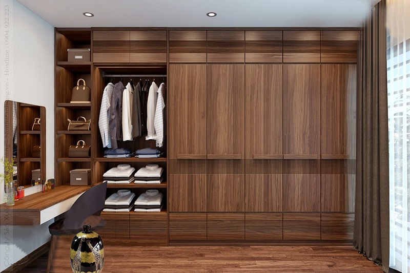 Thiết kế tủ âm tường nhôm kính cho phòng khách, phòng ngủ, phòng bếp | tu am tuong nhom kinh 3